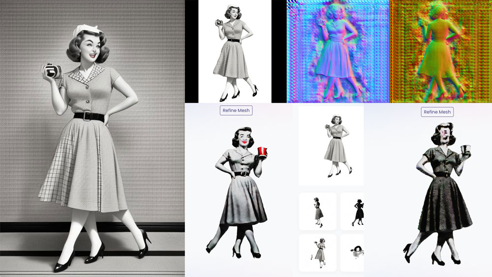 Patty - from AI generated image to AI generated 3D
              models